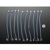 Arcade Button and Switch Quick-Connect Wires - 0.25 (10-pack)