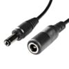 Barrel Jack Extension Cable - M-F (6 ft) (COM-11707) Image 2