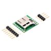 Breakout Board for microSD Card with included header pins. (SKU: POLOLU-2597 Image 2)