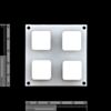 Button Pad 2x2 - LED Compatible (COM-07836) Image 2