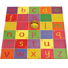 Bee-Bot/Blue Bot Mat - Alphabet