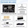 52Pi P33 M.2 NVMe & PoE+ HAT for Raspberry Pi 5