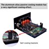 52Pi 4-Port USB 5V Power Supply Module for 1U Rack (6-24V Input, 0.91" OLED)
