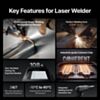 MetalFab 1200W All-in-One: Laser Welder + CNC Laser Cutter Bundle