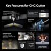 MetalFab 1200W All-in-One: Laser Welder + CNC Laser Cutter Bundle