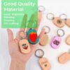 Rectangle Wooden Keychain (10pcs)
