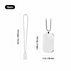 Military Dogtag Necklace Set (6pcs)