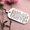 Military Dogtag Necklace Set (6pcs)