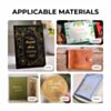 Gold and Silver Foil Transfer Paper for xTool M1 Ultra Hot Foil Pen (20pcs)