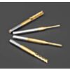 Makera TiN-Coated Corn Bit - 1mm x 7mm - 1/8" Shank (10 Pack)
