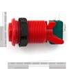 Concave Button - Red (COM-09336) Image 2