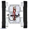 Dagu Rover 5 tracked chassis with encoders top view. (SKU: POLOLU-1550 Image 4)