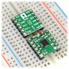DRV8801 single brushed DC motor driver carriers inserted into a solderless breadboard. (SKU: POLOLU-2136 Image 5)