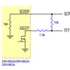 Schematic of nSLEEP and nFAULT pins on DRV8824/DRV8825/DRV8834 carriers. (SKU: POLOLU-2133 Image 7)