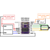 Minimal wiring diagram for connecting a microcontroller to a DRV8824/DRV8825 stepper motor driver carrier (full-step mode). (SKU: POLOLU-2133 Image 8)