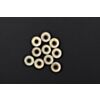 10 x M3 Flange Nuts