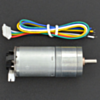 Metal DC Geared Motor w/Encoder - 6V 210RPM 10Kg.cm