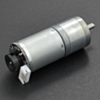 Metal DC Geared Motor w/Encoder - 6V 100RPM 6.5Kg.cm