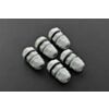 Waterproof Cable Gland PG-7 Size (Gray) - 5 Pack