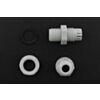Waterproof Cable Gland PG-7 Size (Gray) - 5 Pack