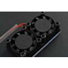 Raspberry Pi Dual Cooling Fans Kit (Compatible for Raspberry Pi 3B/3B+/4B)