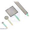 A variety of force-sensing resistors (FSRs). (SKU: POLOLU-1645 Image 3)
