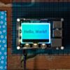 Pimoroni GFX HAT - 128x64 LCD Display with RGB Backlight and Touch Buttons