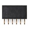 Header - 6-pin Female (SMD 0.1 inch Right Angle) (PRT-12590) Image 2