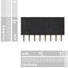 Header - 8-pin Female (PTH 0.1 inch ) (PRT-11895) Image 2