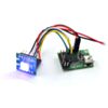A ShiftBrite being controlled by a Micro Maestro 6-channel servo controller. (SKU: POLOLU-2162 Image 7)
