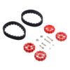 Pololu 22T Track Set - Red