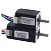 Stepper Motor: Bipolar, 200 Steps/Rev, 20×42mm, 4.3V, 0.8 A/Phase