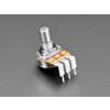 Alpha Single-Gang 16mm Right-angle PC Mount - 500K Reverse Audio - RV16AF-41-15R1-C500K-30H4