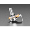 Alpha Single-Gang 16mm Right-angle PC Mount - 500K Reverse Audio - RV16AF-41-15R1-C500K-30H4