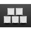 White MA Keycaps for MX Compatible Switches - 5 pack