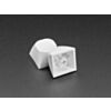 White MA Keycaps for MX Compatible Switches - 5 pack