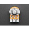 Alpha Dual-Gang 16mm Right-angle PC Mount - 500K Audio - RV16A01F-41-15R1-A500K-30H4