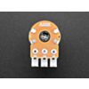 Alpha Dual-Gang 16mm Right-angle PC Mount - 250K Audio - RV16A01F-41-15R1-A250K-30H4
