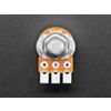 Alpha Dual-Gang 16mm Right-angle PC Mount - 250K Audio - RV16A01F-41-15R1-A250K-30H4