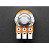 Alpha Dual-Gang 16mm Right-angle PC Mount - 100K Audio - RV16A01F-41-15R1-100K-30H4