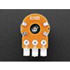 Alpha Dual-Gang 16mm Right-angle PC Mount - 100K Audio - RV16A01F-41-15R1-100K-30H4