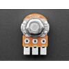 Alpha Single-Gang 16mm Right-angle PC Mount - 100K Reverse Audio - RV16AF-41-15R1-C100K-30H4
