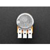 Alpha Single-Gang 16mm Right-angle PC Mount - 100K Reverse Audio - RV16AF-41-15R1-C100K-30H4