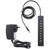 Slimline 10-Port USB 2.0 Charger & Hub