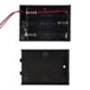 Battery Holder 3xAA with Cover and Switch - JST Connector