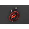 Double Alligator Clip to USB Male Cable Pack