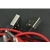 Double Alligator Clip to USB Male Cable Pack