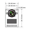 Mini 2MP SPI Camera Module for Raspberry Pi Pico