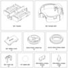 3pi+ Chassis Kit (No Motors or Electronics)