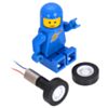 5.1:1 Sub-Micro Plastic Planetary Gearmotor 6Dx14L mm